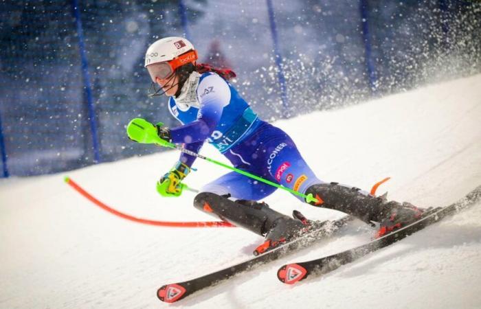 Nach der Tragödie fuhr Lucrezia zum Gedenken an ihre kleine Schwester Ski