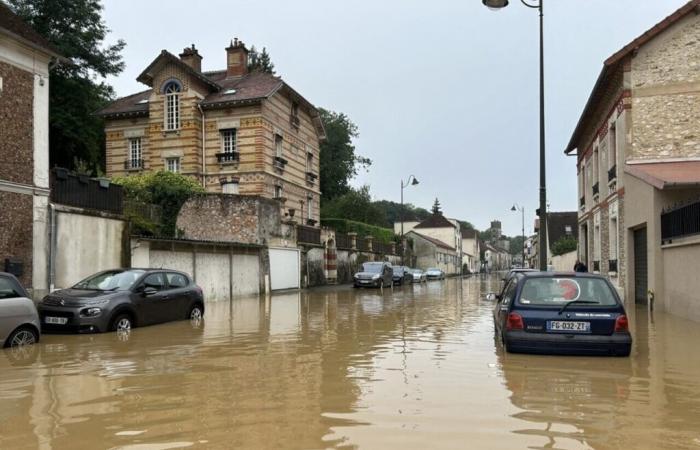 Das Ministerium leistet finanzielle Unterstützung für mehrere Städte im Département Seine-et-Marne, die im Jahr 2024 überschwemmt wurden