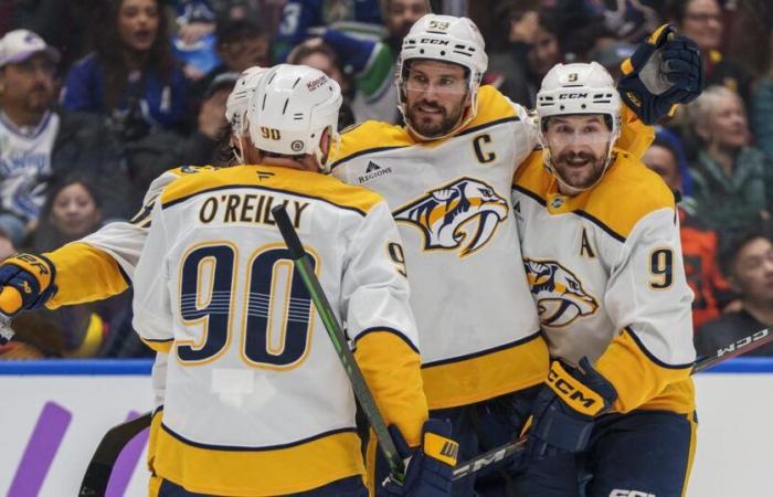 Nashville gewinnt und Roman Josi erreicht 700 Punkte – rts.ch