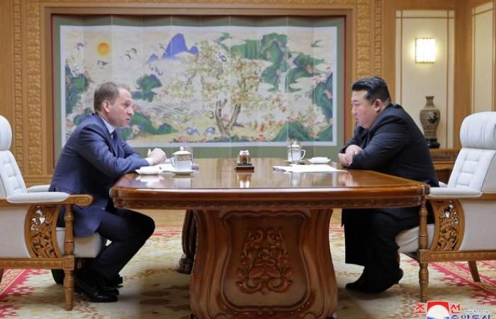 Kim Jong-un trifft sich mit dem russischen Minister für natürliche Ressourcen