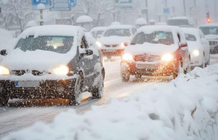 In Frankreich bricht früher als erwartet der frühe Winter ein!