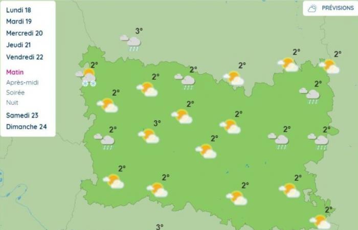 Diese Woche könnte es in der Oise bereits schneien, hier sind die Prognosen