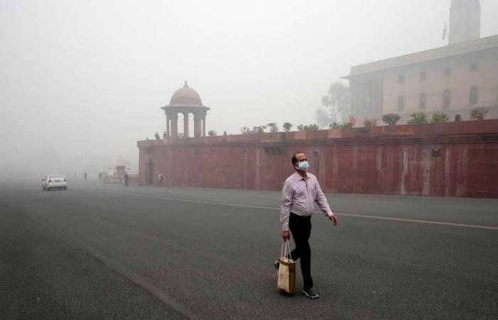 Die Luftverschmutzung in Neu-Delhi ist mehr als sechzigmal höher als die WHO-Standards