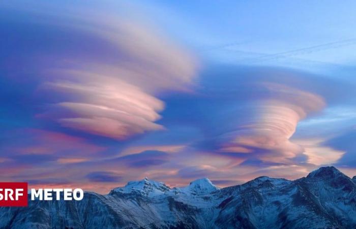 UFO-Alarm über dem Wallis – Die schönsten Wolken am Sonntagabend – Meteo