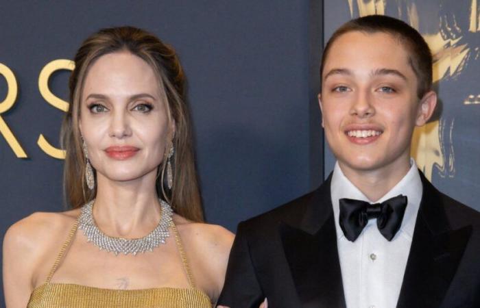 Angelina Jolie hat einen seltenen Auftritt mit ihrem Sohn Knox, der ihr ähnlich sieht