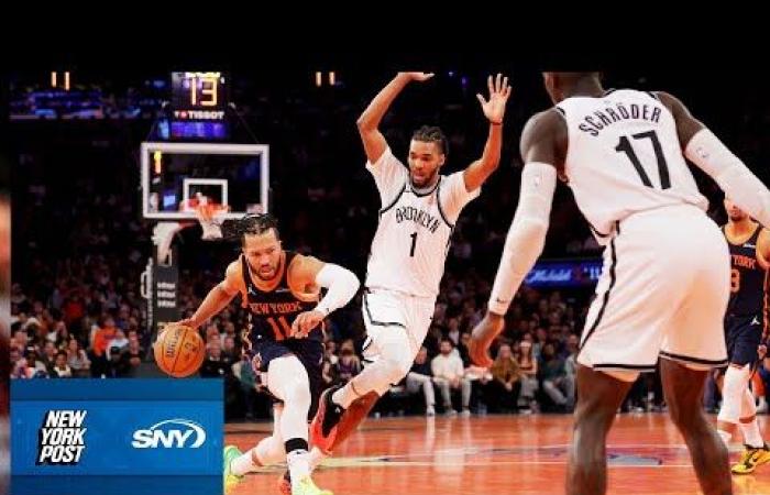 Die Knicks halten die Nets im Garden zurück und treffen am Sonntag erneut auf die Nets | SNY