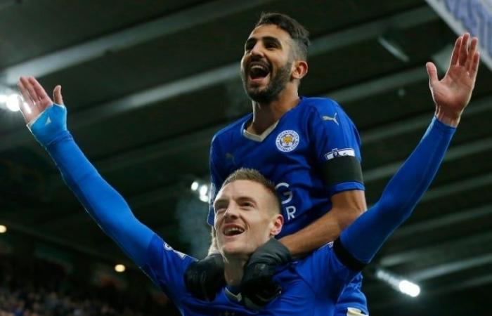 Jamie Vardy trifft seine Wahl für Mahrez