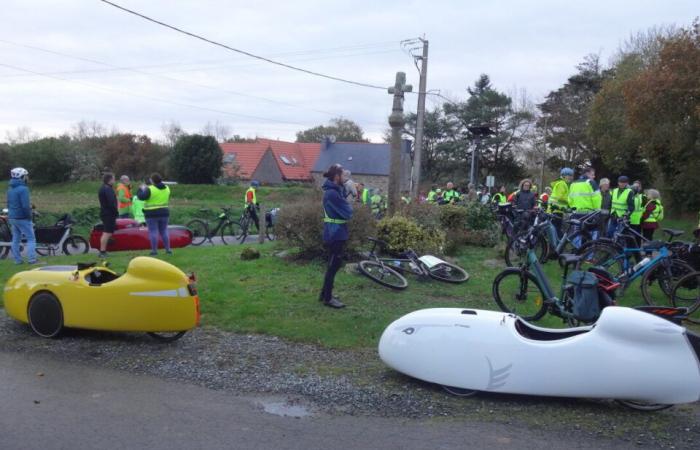 In Côtes-d’Armor mobilisierten 280 Radfahrer gegen das Departement