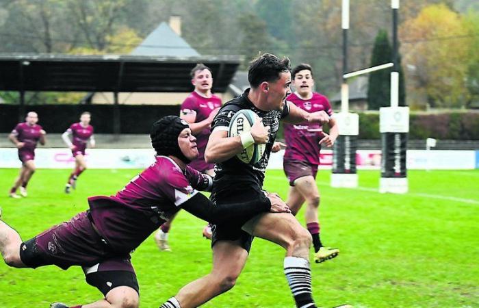 Bagnères-de-Bigorre. Rugby – Federal 1: Auf seinem Land lässt Bagnères den Bonus auf den Gong rutschen