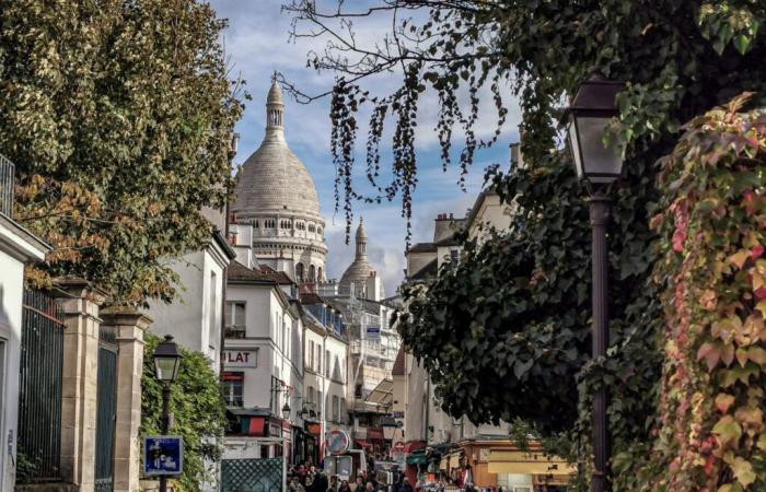 La Butte Montmartre wurde durch die Entfernung von Parkplätzen saniert und verschönert