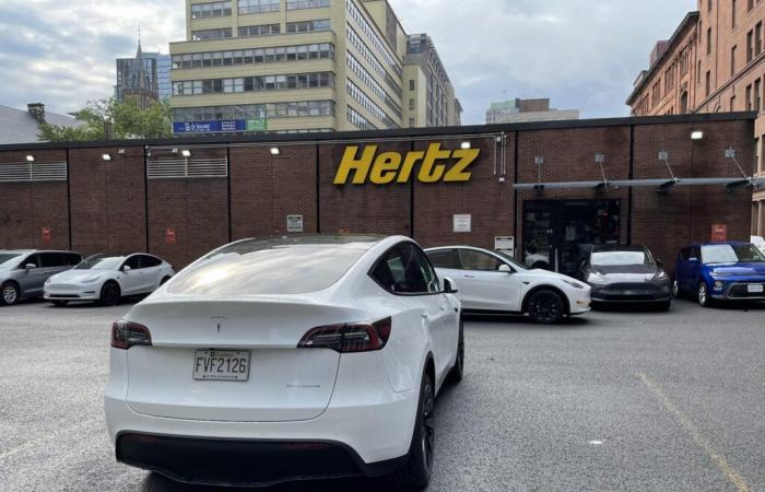 Hertz trennt sich weiterhin von seinen Elektroautos, Tesla Model 3 werden zu Spottpreisen angeboten