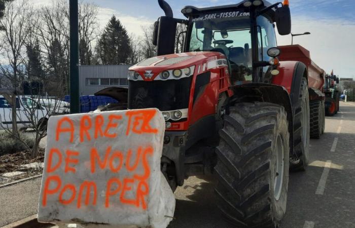 Landwirte verschaffen sich in Savoie und Haute-Savoie Gehör