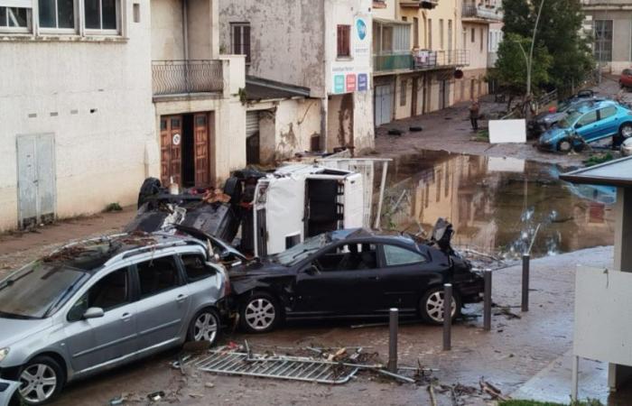 Warum war die Stadt Rive-de-Gier besonders von den Überschwemmungen betroffen?