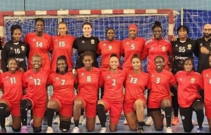 CAN Handball – Schlussgerade für die Vorbereitung der Lionesses im Training in Thiès!