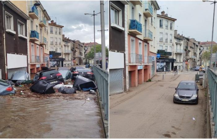 IN BILDERN – Einen Monat nach den Überschwemmungen sind die Einwohner von Rive-de-Gier immer noch gezeichnet