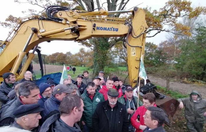 Bei der ersten Mobilisierung im Ärmelkanal eröffnet der Präfekt den Dialog