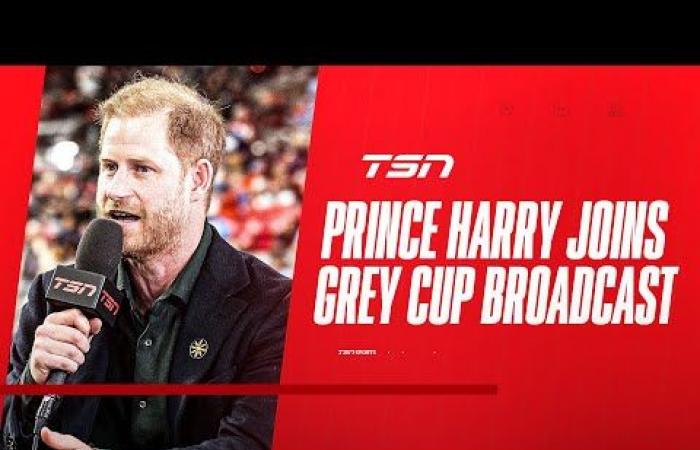 Prinz Harrys überraschender Auftritt in Kanada während eines Grey-Cup-Spiels