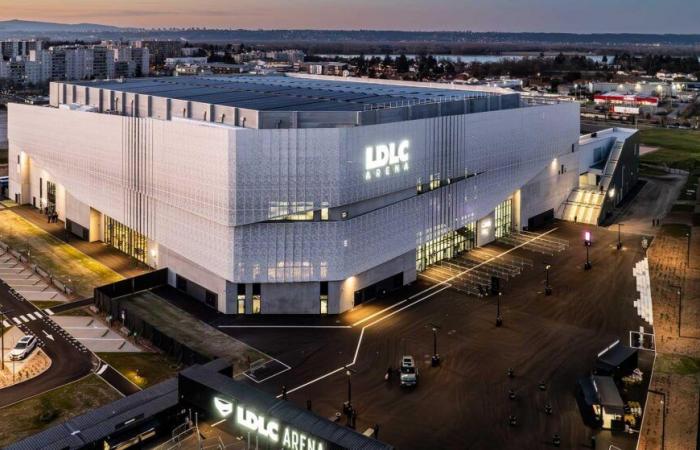 Die LDLC Arena in der Kategorie „Neue Konzerthallen“.