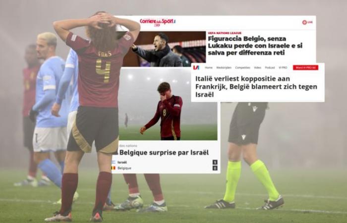 „Belgien täuscht sich selbst“: Auch die ausländische Presse ist nach der schmerzhaften Niederlage gegen Israel nicht sanft zu den Red Devils