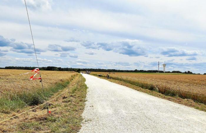 Weiße Wege beim Pointe du Raz Ladies Classic 2025, eine Ausnahme in Frankreich