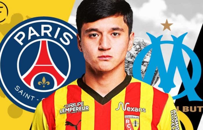 PSG, OM – Mercato: Khusanov, große Neuigkeiten gibt es bei RC Lens!