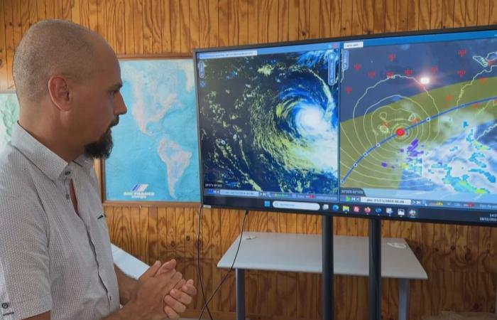 Laut Météo France wird erwartet, dass Bheki am Donnerstag an der Küste von Réunion vorbeizieht und Regen bringt