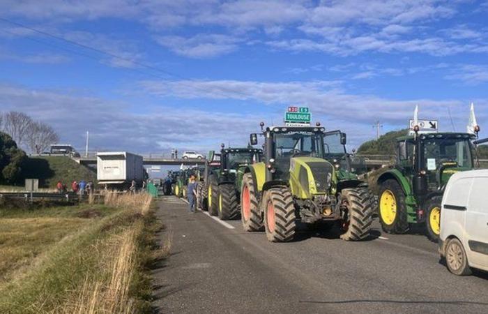 Wut der Landwirte: Der Foix-Tunnel wurde an diesem Montagabend durch Traktoren blockiert, die Präfektur Ariège richtet Umleitungen ein