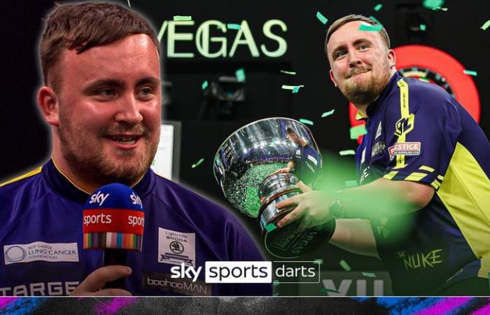 Grand Slam of Darts 2024: Luke Littler krönte sich sensationell schnell zum Champion nach einem 16:3-Sieg über Martin Lukeman | Darts-Nachrichten