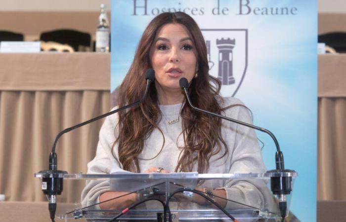 Eva Longoria, Zabou Breitman und Jean Reno waren beim Weinverkauf des Hospices de Beaune