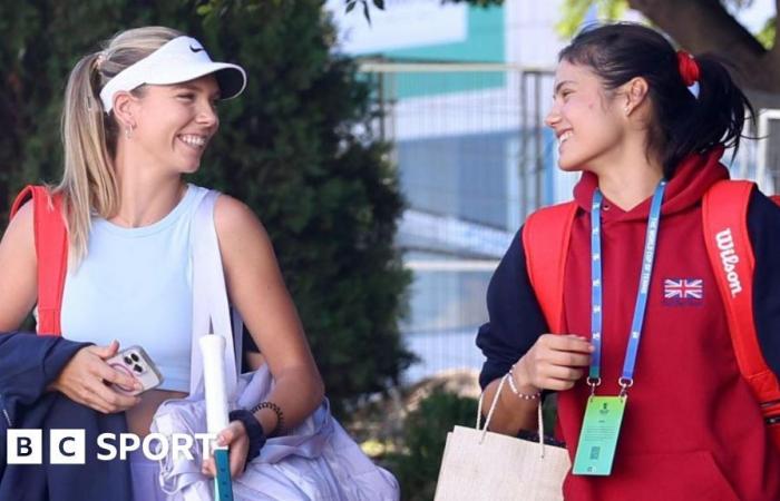 Billie Jean King Cup: Emma Raducanu und Katie Boulter arbeiten zusammen, um Großbritanniens Streben nach Ruhm anzuführen