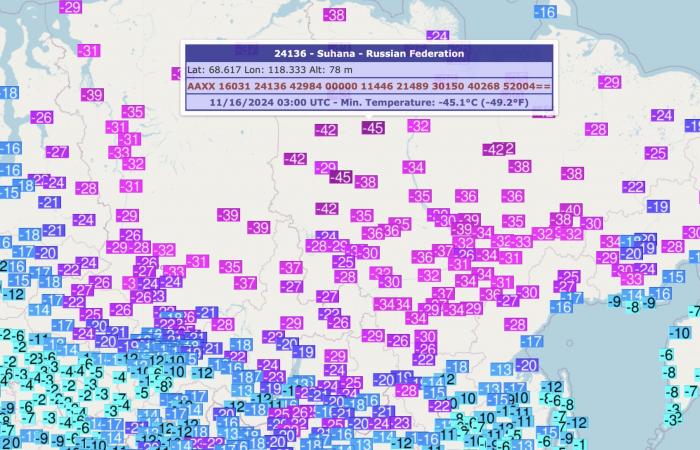 Winteroffensive in Europa, Überschwemmungen in Honduras, aufeinanderfolgende Taifune auf den Philippinen, … Wetternachrichten aus aller Welt 18.11.2024