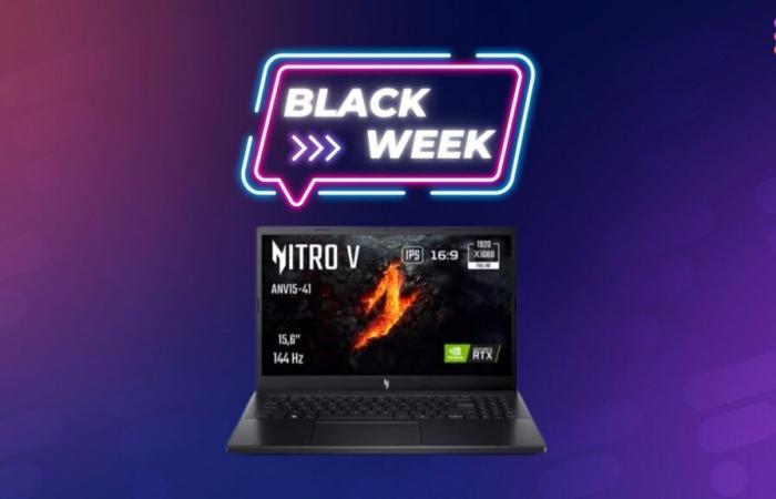 Dieser Gaming-Laptop-PC mit RTX 4060 + Ryzen 7 verliert 350 € seines Preises für die Black Week bei Darty