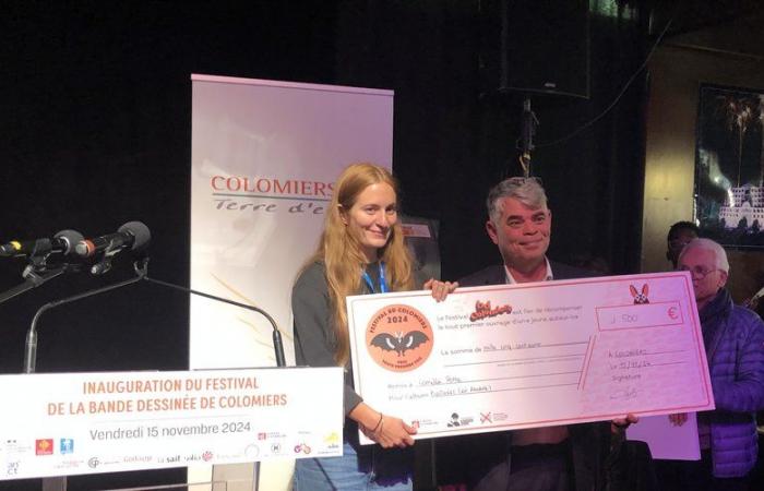 Colomiers. Preisverleihung beim BD-Festival