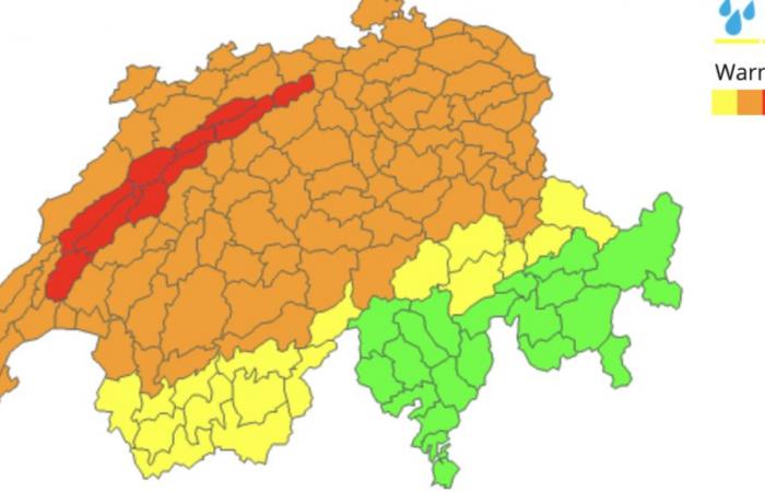 In diesen Regionen wird vor schweren Stürmen gewarnt