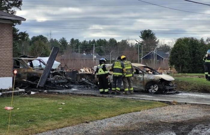 Zwei verdächtige Brände innerhalb weniger Minuten in Trois-Rivières