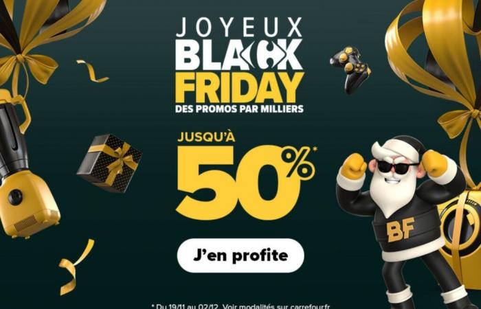 Carrefour startet seinen Black Friday, viele Produkte zu reduzierten Preisen