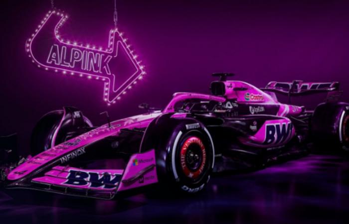 Formel 1: Alpine in Pink für die letzten drei Grand Prix der Saison