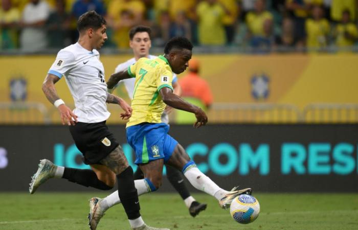 Spielerbewertungen Brasilien vs. Uruguay: Vinicius Jr.s Elend in der Selecao geht weiter, während der Spieler von Real Madrid bei der Auslosung der WM-Qualifikation erneut frustriert ist