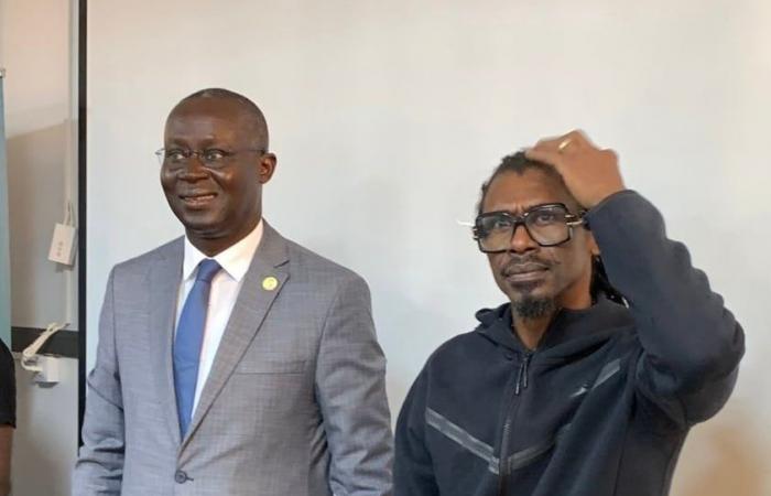 „Überrascht“, beschreibt Augustin Senghor die Reaktion von Aliou Cissé nach seiner Entlassung