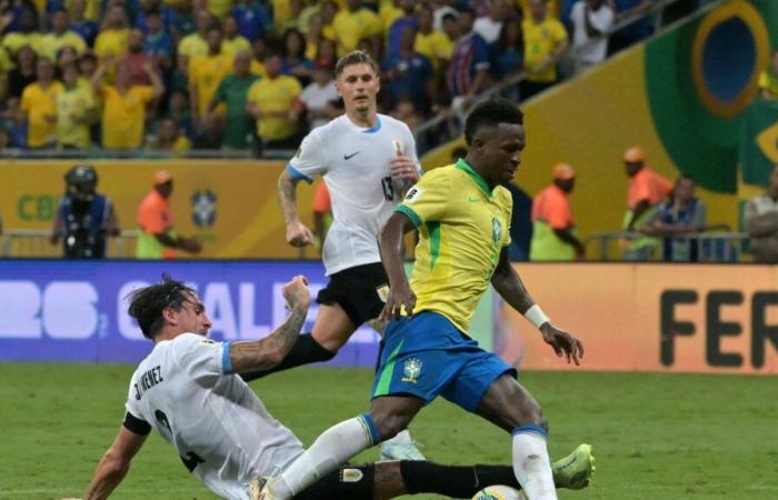 Brasilien 1:1 Uruguay Zusammenfassung, Spielstand, Tore, Höhepunkte | WM-Qualifikation