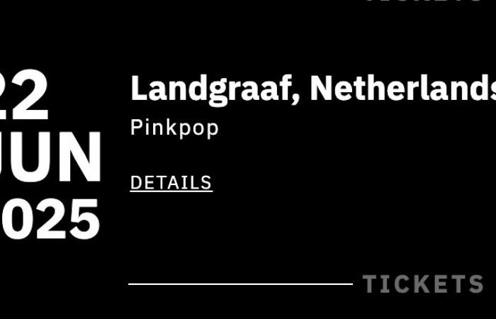 Leak: Muse zu Pinkpop 2025