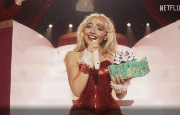 Sabrina Carpenter hat den Trailer zu ihrem Weihnachtsspecial enthüllt