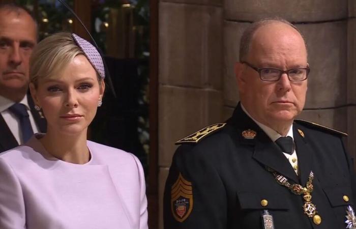 Zum Nationalfeiertag versammelte sich die Fürstenfamilie um Albert II. und Charlène in der Kathedrale von Monaco