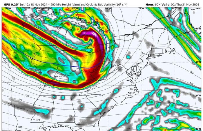 Am Donnerstag beginnt die Wintersturmwarnung für Berge und einige Schneeschauer in Zentral-Maryland