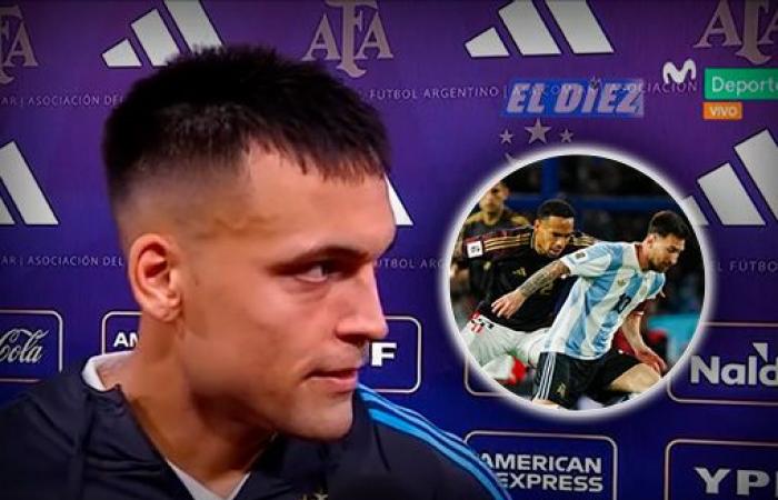 Lautaro Martínez analysierte Peru nach dem Sieg Argentiniens kurz: „Sie spielen …“