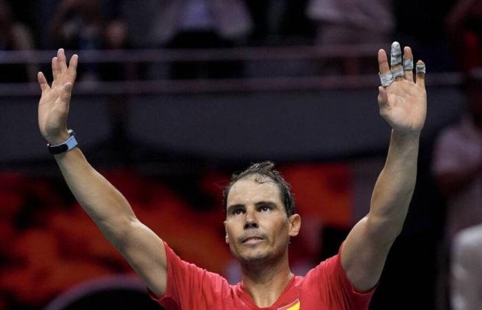 „Es ist wahrscheinlich mein letztes Spiel“, gesteht Rafael Nadal nach seiner Davis-Cup-Niederlage