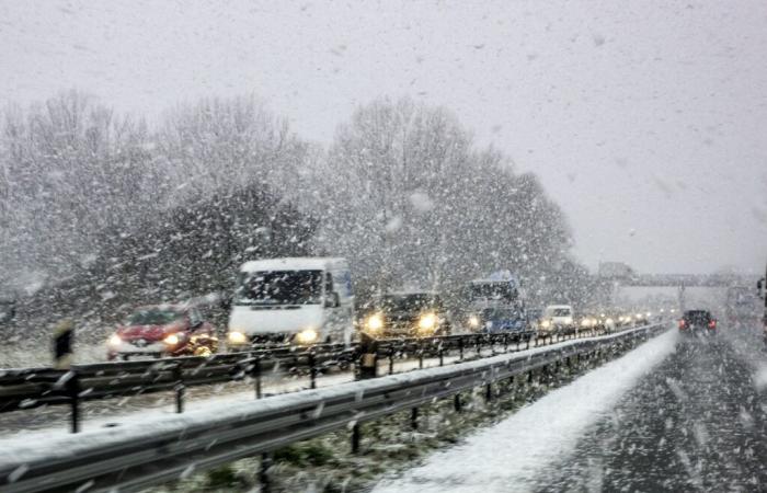 Schnee aus 700 m Höhe, Böen von mehr als 150 km/h, heftiges Unwetter … Das höllische Wetter, das die Franzosen an diesem Mittwoch erwartet