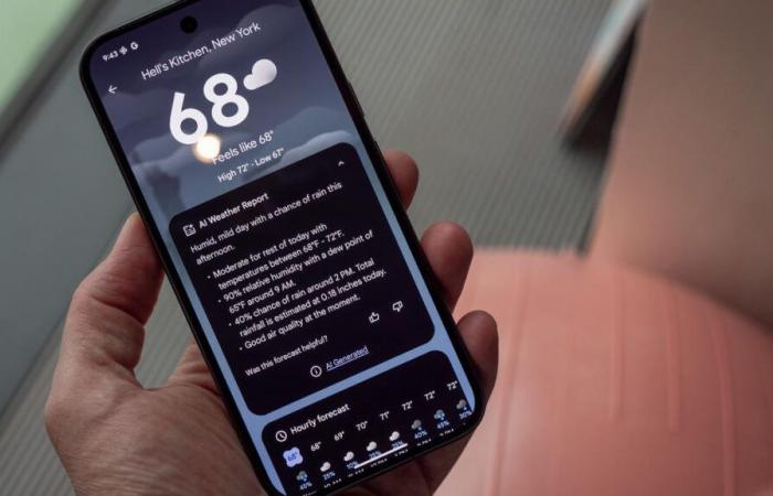 Pixel Weather-Vibrationen, Wear OS 5 ist zurück, Gemini-App auf iPhones und mehr