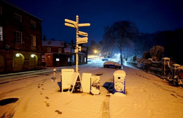 In Bildern: Großbritannien zittert, während das Schneewetter hereinbricht