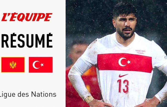 Nations League – Die Türkei bricht in Montenegro zusammen und verpasst den Aufstieg in die Liga A